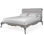 Classic Roll Top Upholstered Bed - Image 2