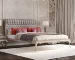 Classic Roll Top Upholstered Bed - Image 3